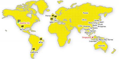 Hong Kong wereldwijd op de kaart