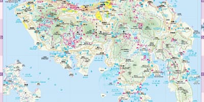 Hong Kong op de kaart